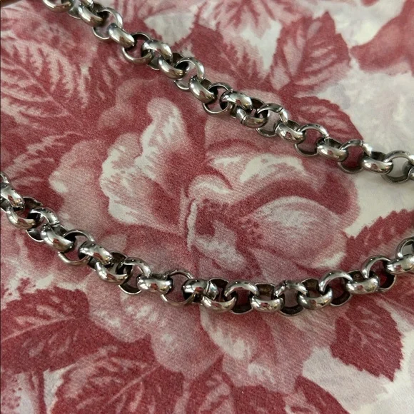 “Jewel Kade” necklace with two sided charm, chain is 12 inches long/
16 in. - Picture 5 of 5